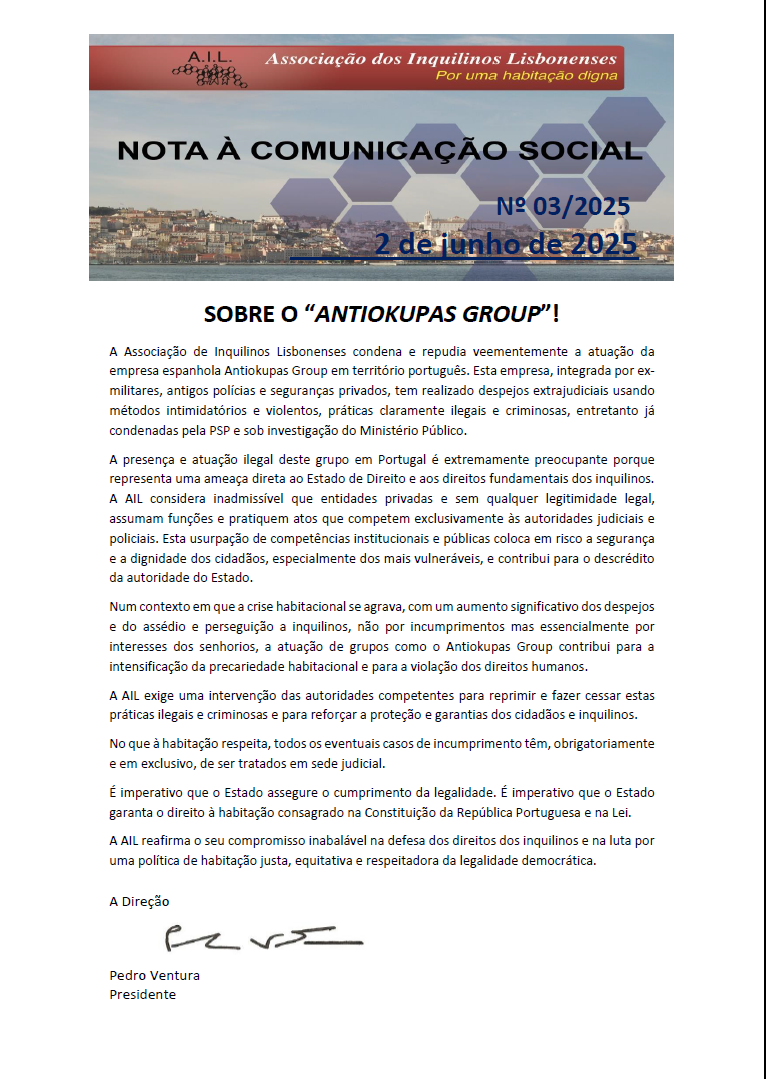Sobre o "ANTIOKUPAS GROUP"!